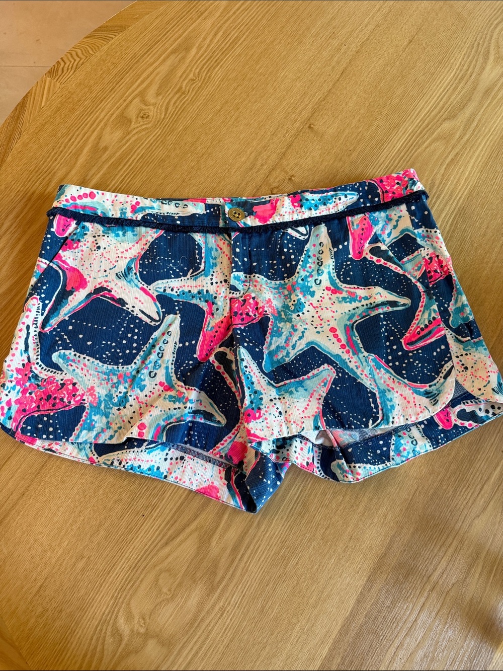Lilly Pulitzer Adie Shorts Indigo Star Struck 10